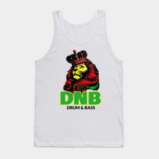 DNB - Lion King Crown (green) Tank Top